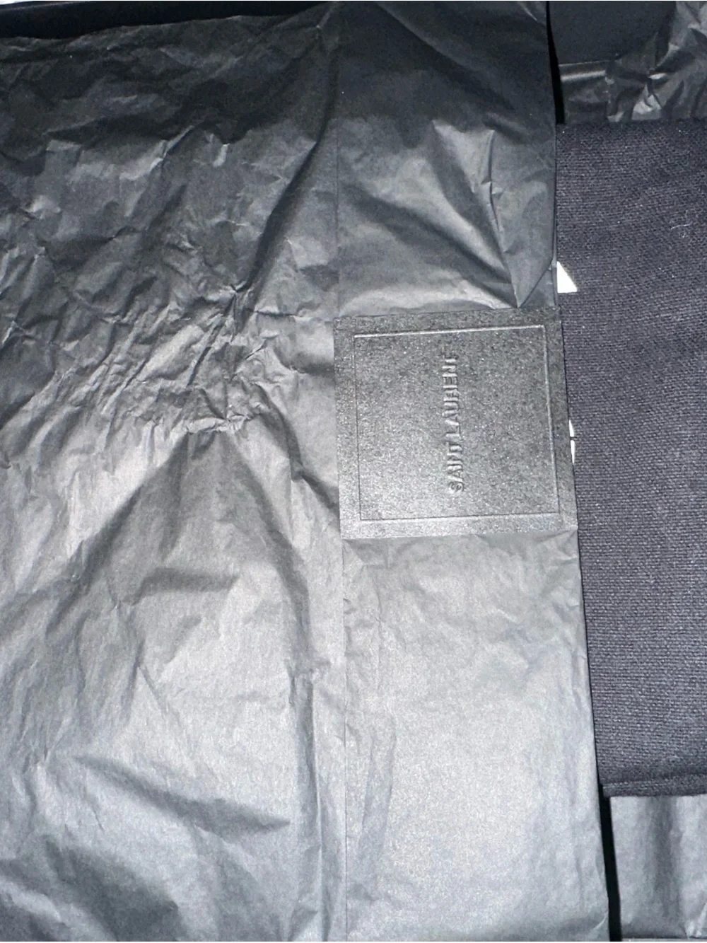 Saint Laurent Black Tote-I want to do bad things with you - Picture 5 of 11
